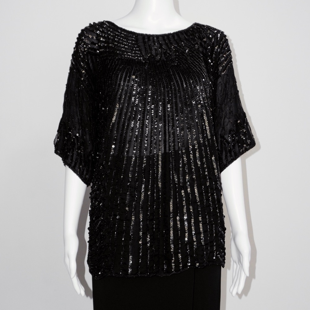 Vintage sequin blouse